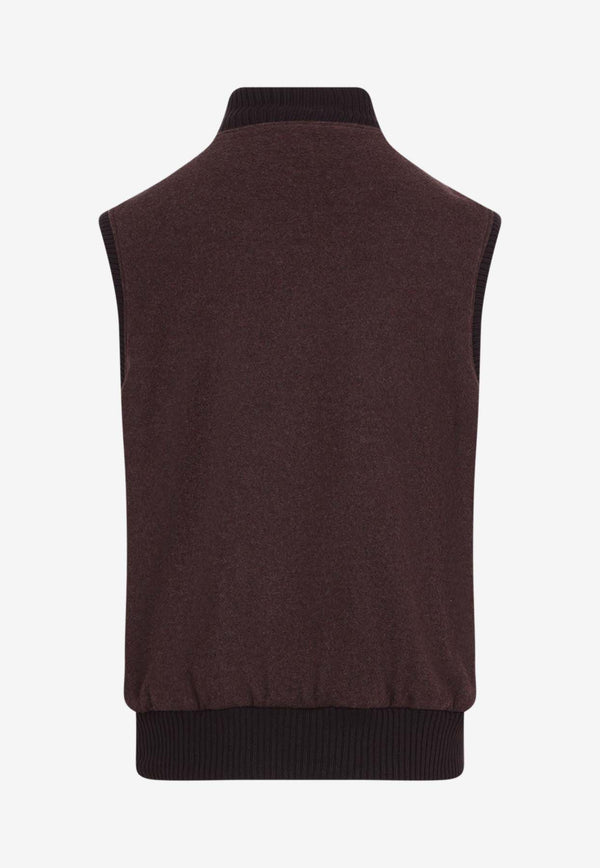 Saint Helen Vest in Cashmere