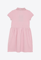 Polo Ralph Lauren Kids Girls Logo Embroidered Mini Polo Dress Pink 312934961002CO/O_POLOR-PB