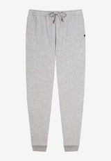 Derek Rose Quinn Drawstring Track Pants Gray 3173-QUIN001SILGREY