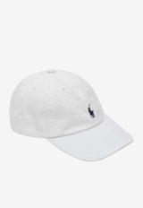 Polo Ralph Lauren Kids Babies Logo Embroidered Baseball Cap White 320552489CO/Q_POLOR-WHT