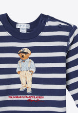 Polo Ralph Lauren Kids Babies Polo Bear Striped Sweatshirt 320942220001CO/P_POLOR-LN