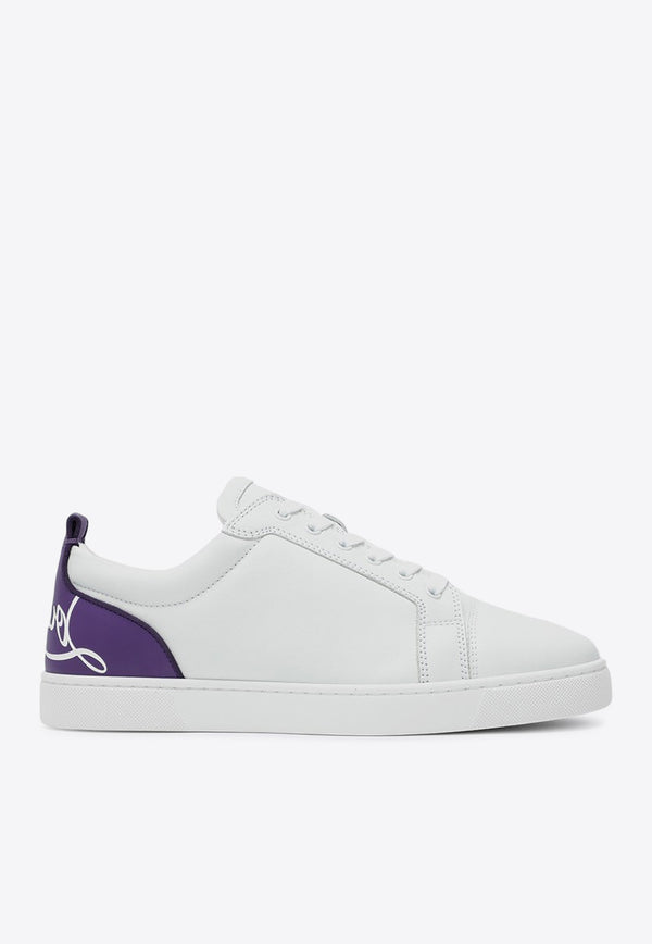 Christian Louboutin Fun Louis Junior Low-Top Sneakers White 3240080LE/P_LOUBO-6259