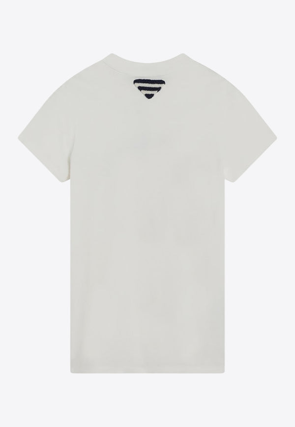 Prada Printed Washed Jersey T-shirt White 3557BOOO16XQ/Q_PRADA-F0009