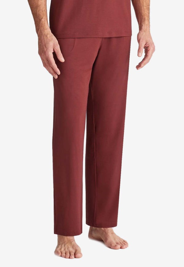 Derek Rose Basel Stretch Pants Burgundy 3558-BASE017BURBURGUNDY