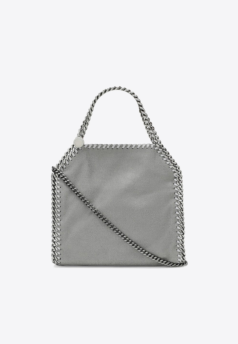 Stella McCartney Mini Falabella Faux Leather Shoulder Bag Gray 371223W9132/O_STELL-1220