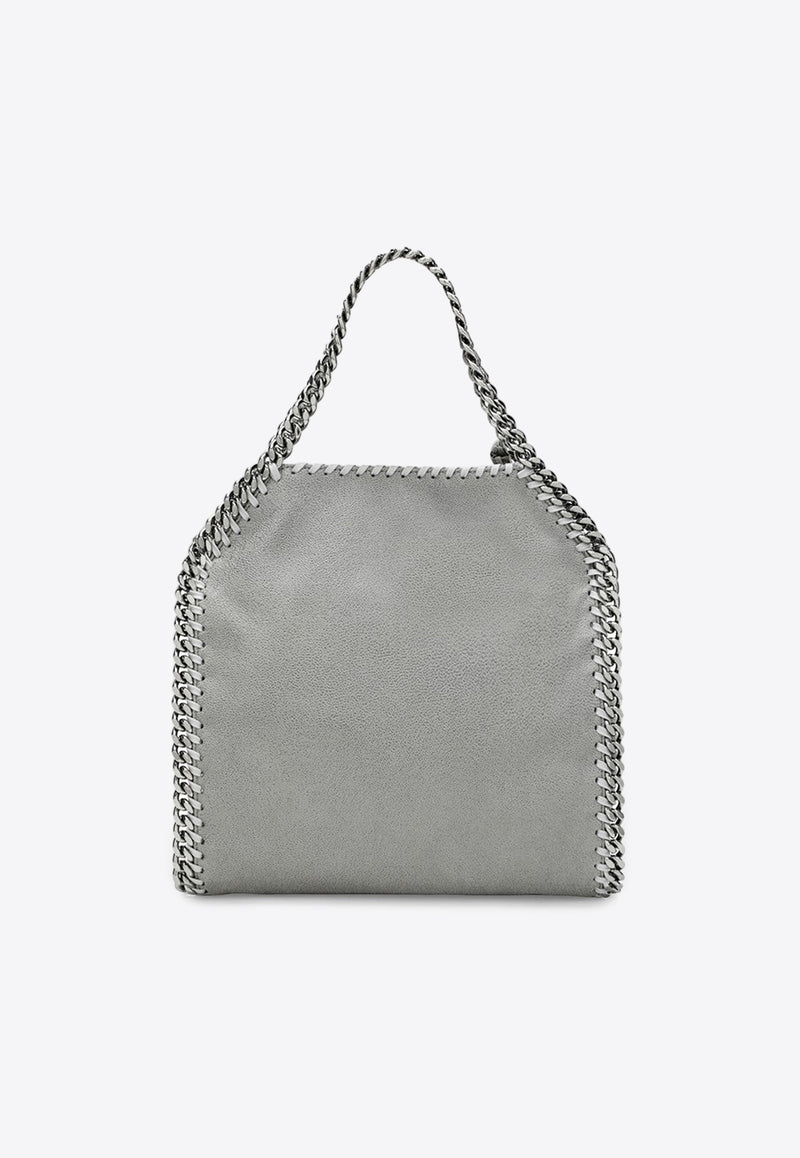 Stella McCartney Mini Falabella Logo-Charm Tote Bag Gray 371223W9132/P_STELL-1220