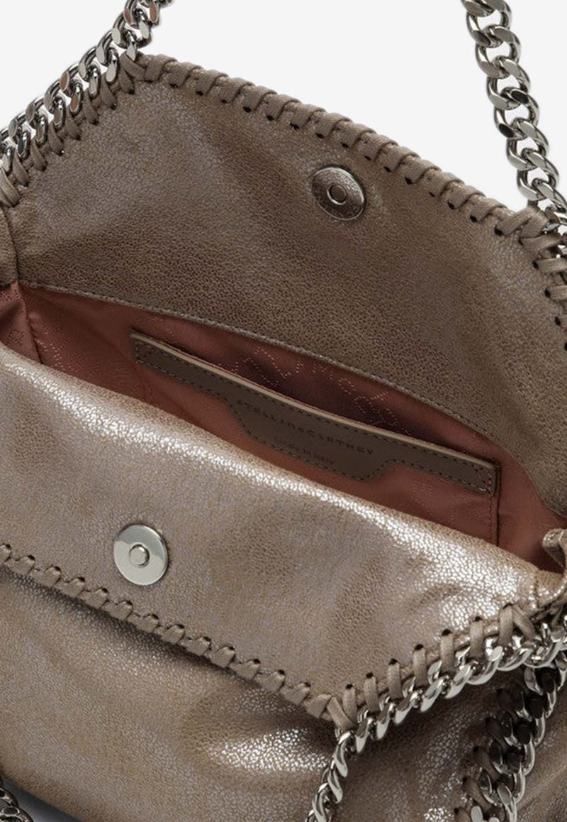 Stella McCartney Mini Falabella Faux Leather Shoulder Bag Beige 371223WP0301/P_STELL-6500