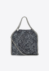 Stella McCartney Mini Bouclé Falabella Shoulder Bag Blue 371223WP0446/P_STELL-4101