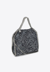 Stella McCartney Mini Bouclé Falabella Shoulder Bag Blue 371223WP0446/P_STELL-4101