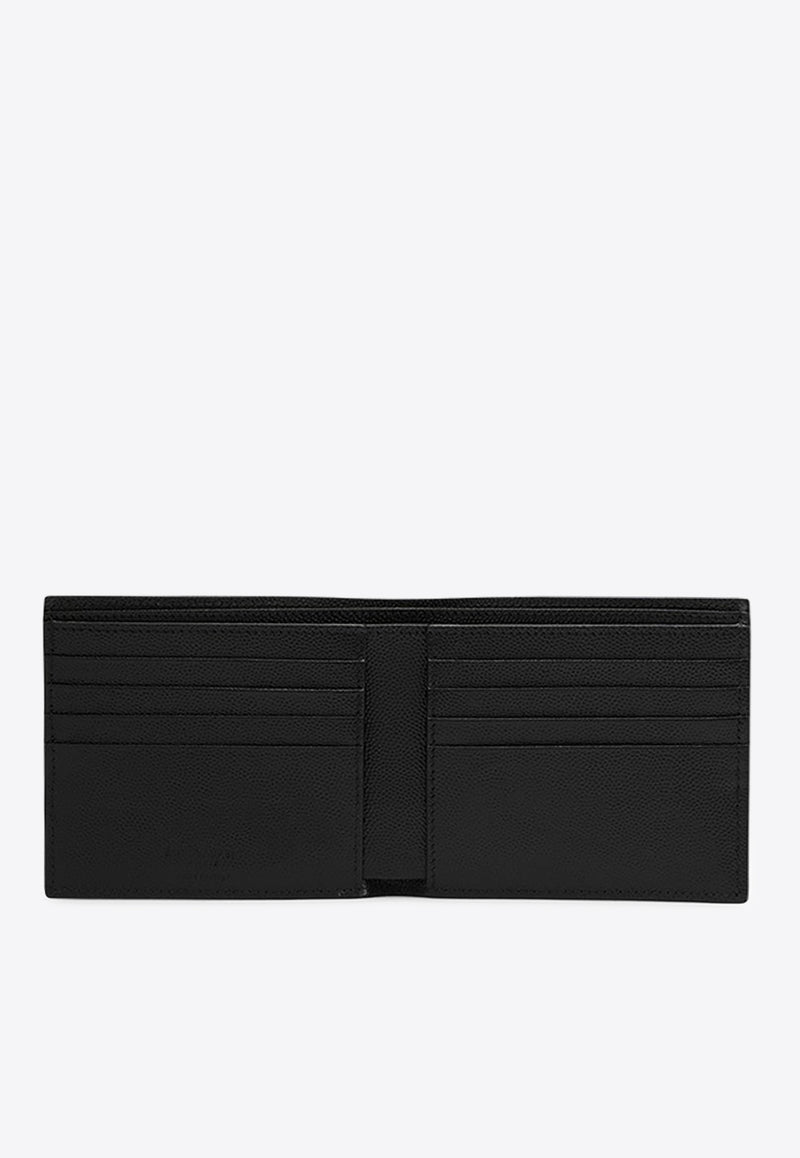 Saint Laurent Paris East/West Wallet in Grained Leather  Black 396307BTY0N/O_YSL-1000