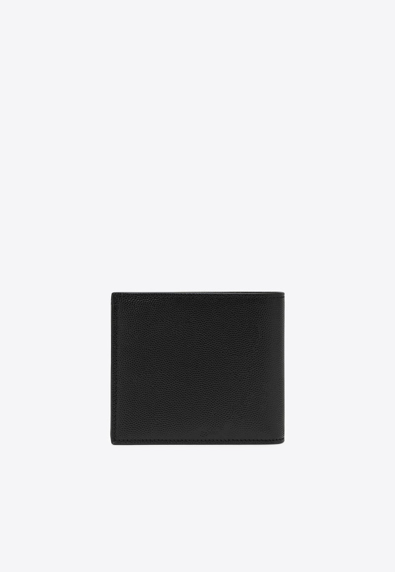 Saint Laurent Paris East/West Wallet in Grained Leather  Black 396307BTY0N/O_YSL-1000