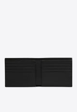 Saint Laurent Bi-Fold Smooth Leather Wallet Black 396307BTY0N/Q_YSL-1000