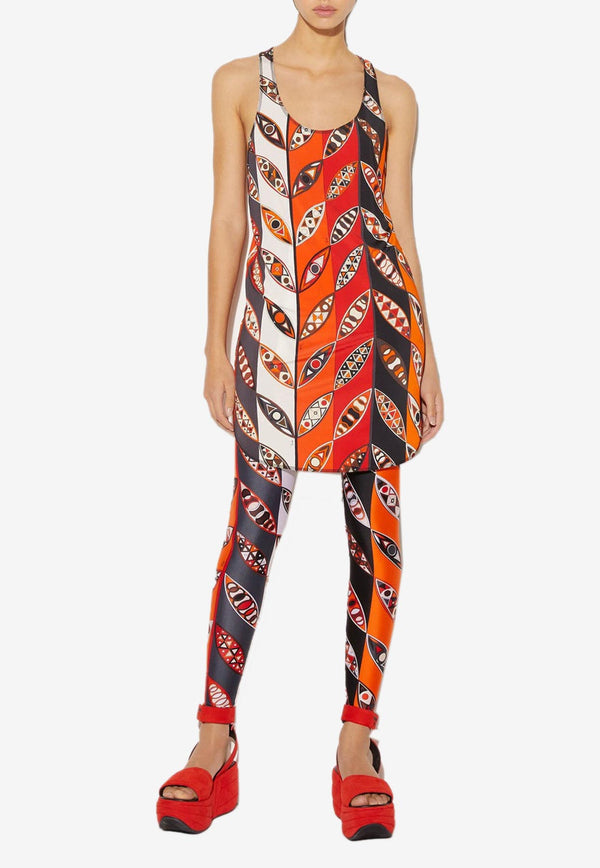 Pucci Girandole Print Mini Dress 3RJG21 3R746 028 Multicolor