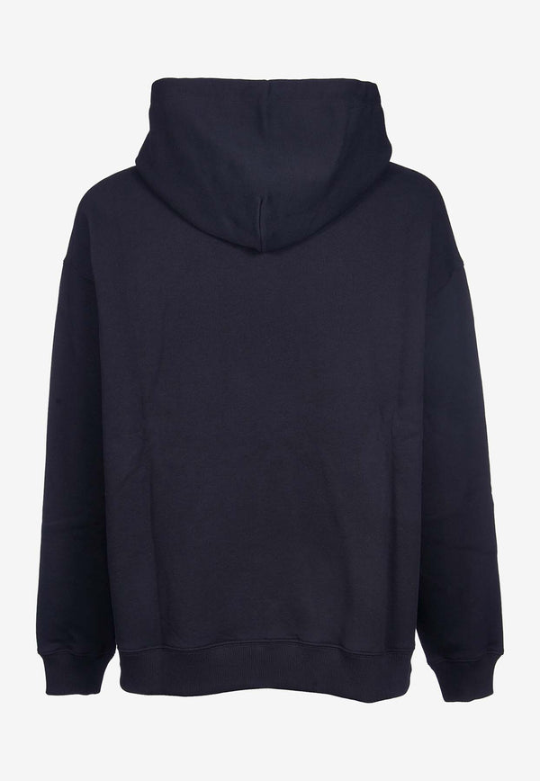 Valentino VLTN Hooded Sweatshirt 3V3MF25R9J6 N01 Navy