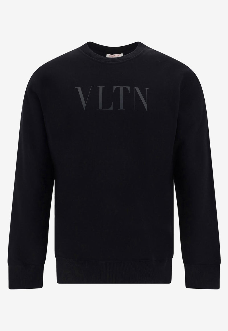 Valentino VLTN Print Sweatshirt 3V3MF26M9JA N01 Black