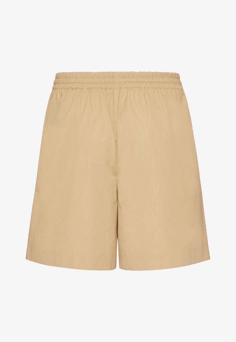 Valentino Drawstring Bermuda Shorts 3V3RDC609HD 0BG Beige