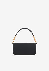 Valentino Small Locò Shoulder Bag in Calf Leather Black 3W2B0K53ZXL 0NO