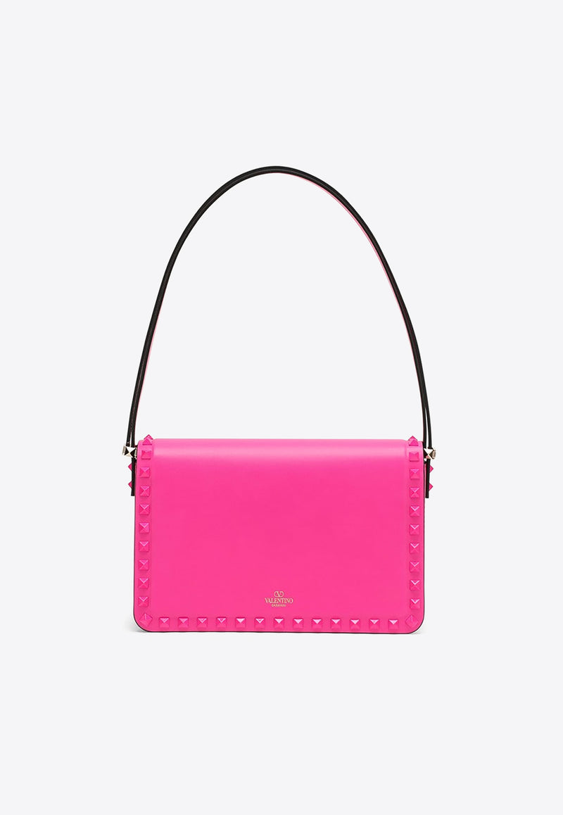 Valentino Rockstud23 Shoulder Bag in Smooth Leather Fuchsia 3W2B0M41AZS UWT