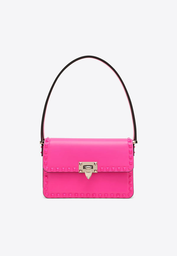 Valentino Rockstud23 Shoulder Bag in Smooth Leather Fuchsia 3W2B0M41AZS UWT