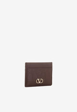 Valentino Embossed Iconographe Cardholder Brown 3W2P0Z56EHB 514