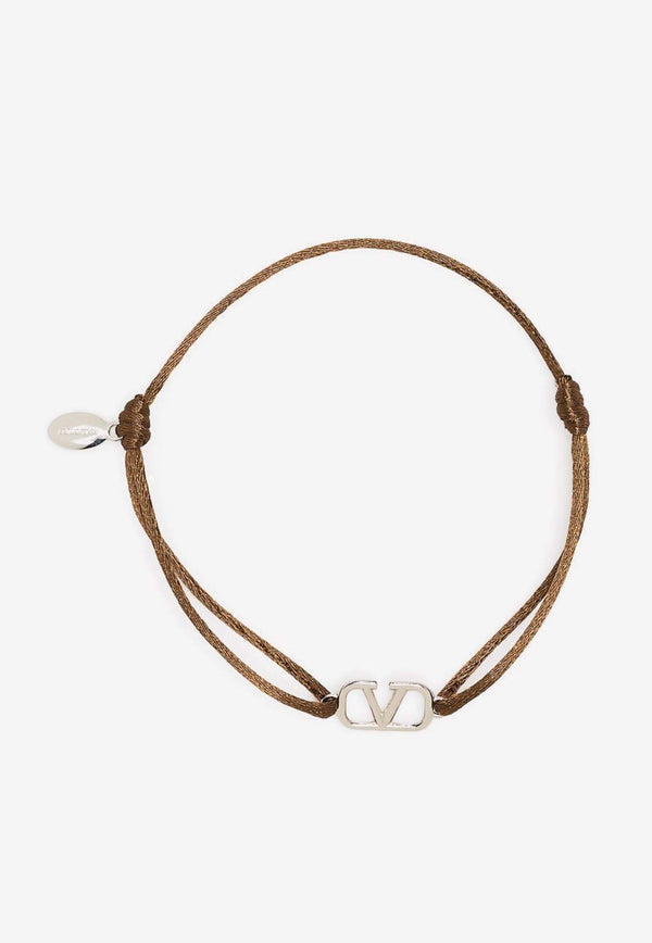 Valentino VLogo Signature Bracelet 3Y2J0M96DTK KG8 Brown