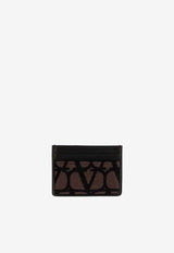 Valentino Toile Iconographe Cardholder 3Y2P0T83WAW U02 Ebony