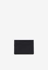 Valentino VLogo Leather Cardholder 3Y2P0U45YGP 0NO Black