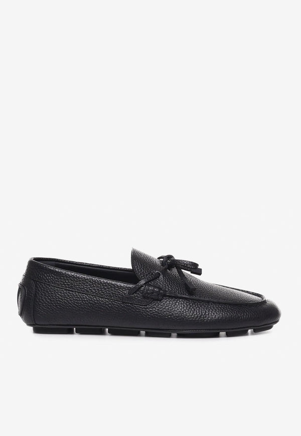 Valentino VLogo Leather Loafer 3Y2S0H19LDL 0NO Black