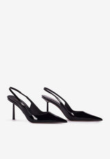 Le Silla Bella 80 Patent Leather Slingback 4233B080LBPPKAB 001