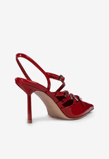 Le Silla Scarlet 80 Slingback Pumps Red 4294D080BXPXRED