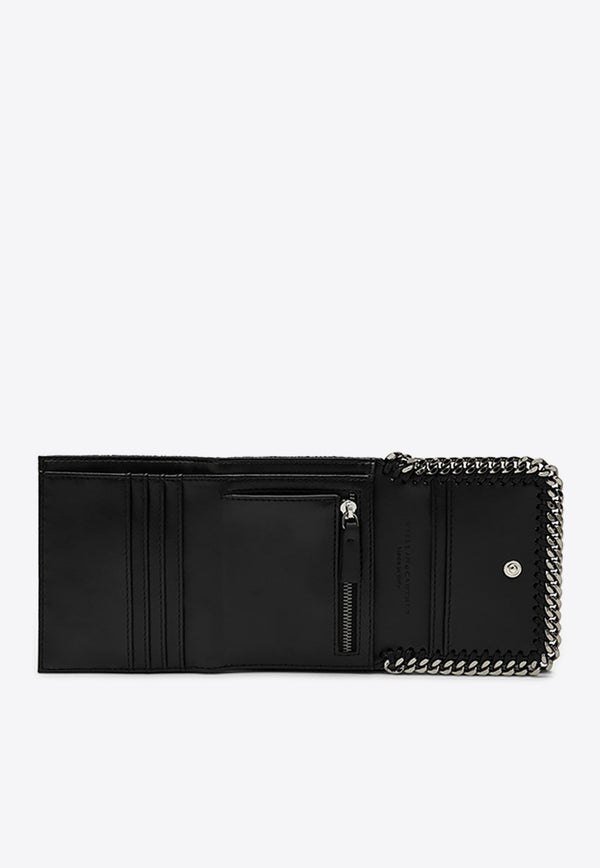 Stella McCartney Small Falabella Flap Wallet
 Black 431000W9132/P_STELL-1000