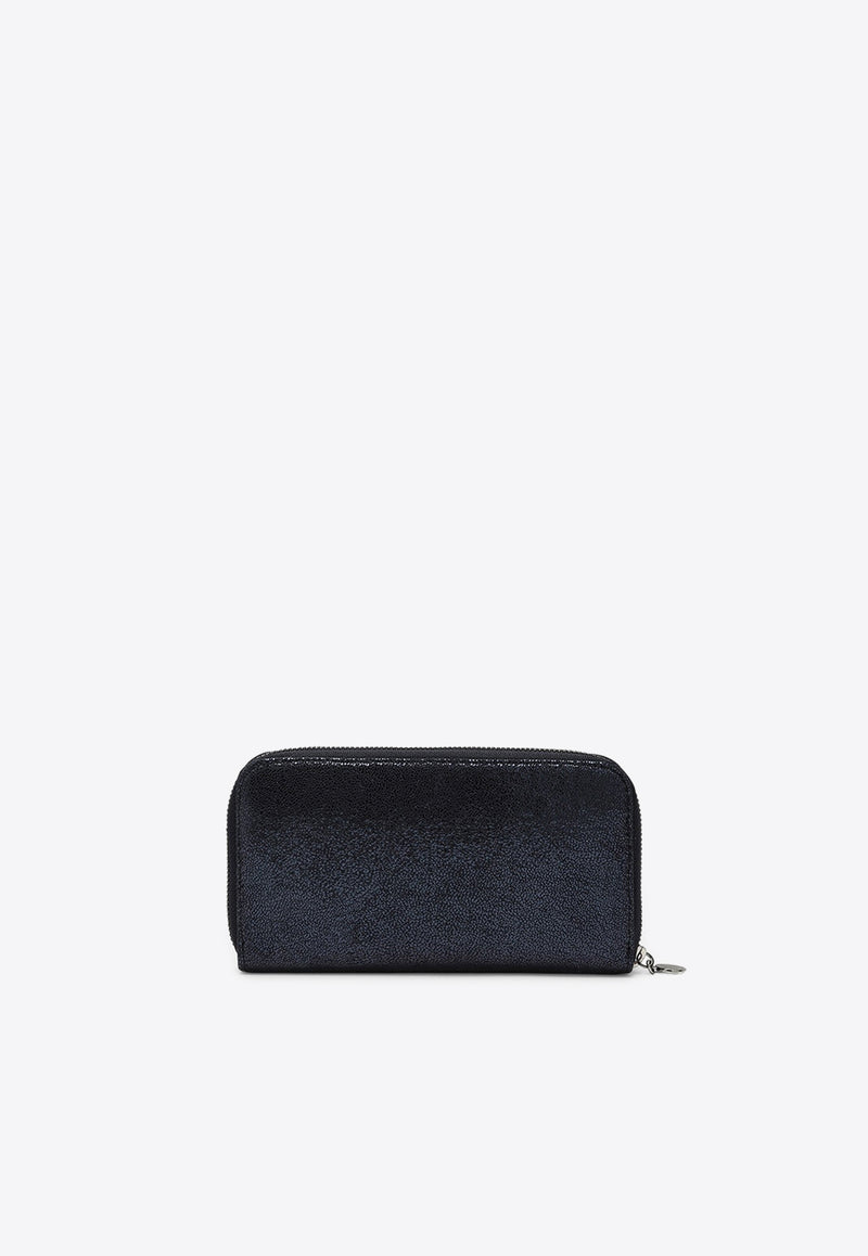 Stella McCartney Falabella Zip-Around Wallet Blue 434750W9056/P_STELL-4101