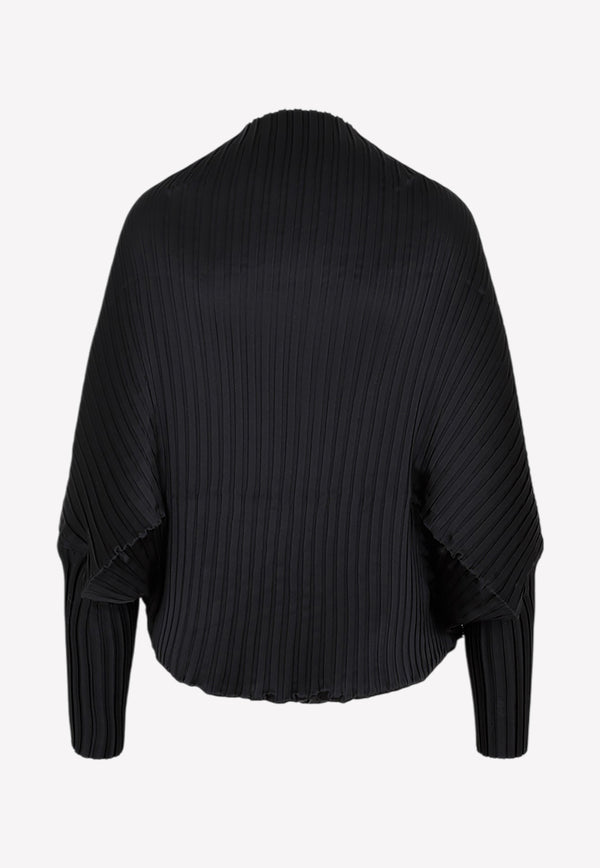 Vesuvio Pleated Shrug Jacket