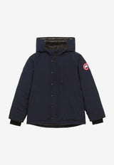 Canada Goose Kids Boys Logan Padded Parka Navy 4557YNY/N_CANAD-63