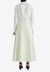 Anna Quan Clara Mid-Rise Midi Skirt 47.30.PISLIME