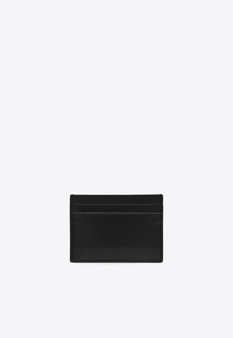 Saint Laurent Cassandre Smooth Leather Cardholder Black 4856310SX0E/Q_YSL-1000