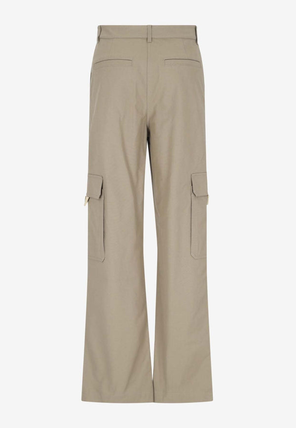 Valentino Stretch-Leg Cargo Pants Beige 4B3RB5P58BD 0BG