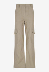 Valentino Stretch-Leg Cargo Pants Beige 4B3RB5P58BD 0BG