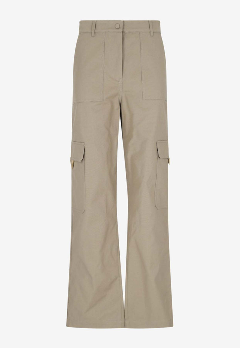 Valentino Stretch-Leg Cargo Pants Beige 4B3RB5P58BD 0BG