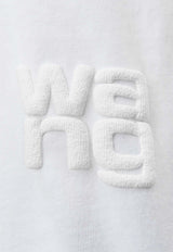 Alexander Wang Logo Short-Sleeved T-shirt 4CC3221357WHITE