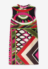 Pucci Vivara Print Mini Dress in Silk 4HRG07 4H721 020 Multicolor