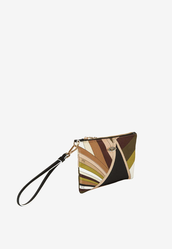 Pucci Yummy Iride Print Clutch 4HSC20 4H151 009 Multicolor