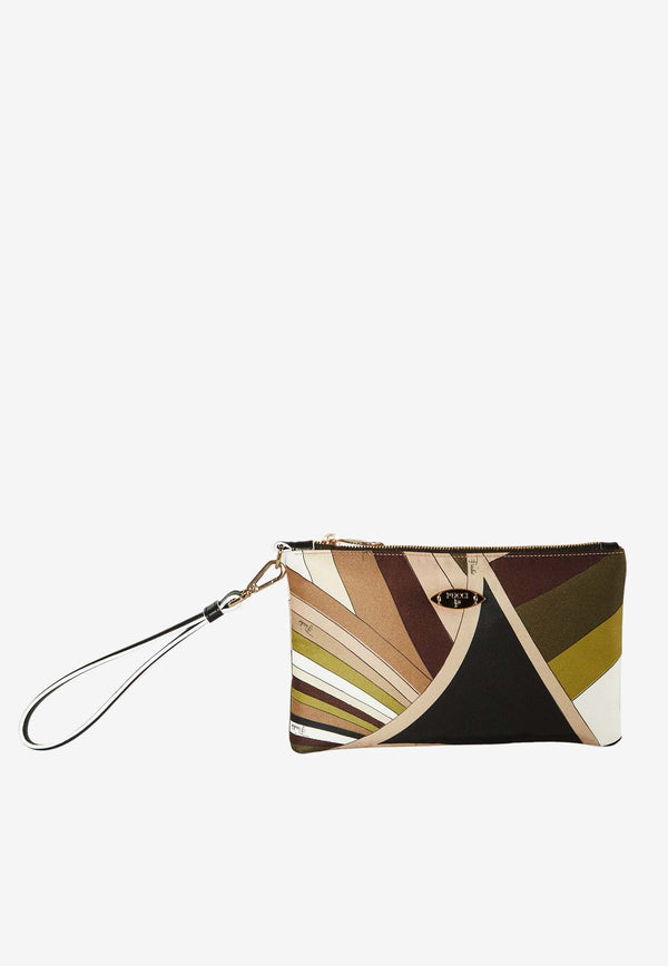 Pucci Yummy Iride Print Clutch 4HSC20 4H151 009 Multicolor