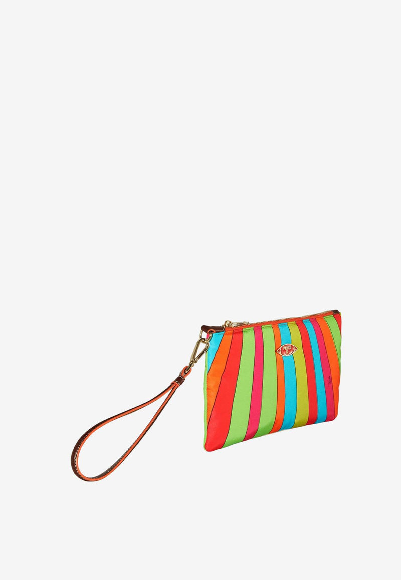 Pucci Yummy Iride Print Clutch 4HSC20 4H151 013 Multicolor