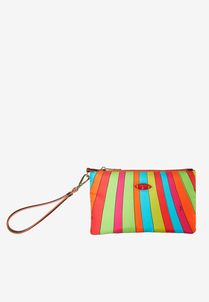 Pucci Yummy Iride Print Clutch 4HSC20 4H151 013 Multicolor