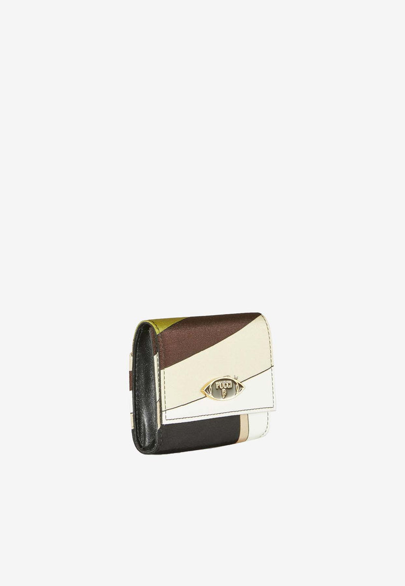 Pucci Iride Print Coin Wallet 4HSG10 4H151 009 Multicolor