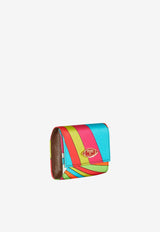 Pucci Iride Print Coin Wallet 4HSG10 4H151 013 Multicolor