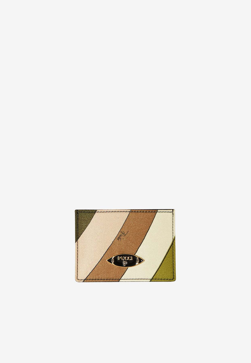 Pucci Iride Print Cardholder 4HSG15 4H151 009 Multicolor