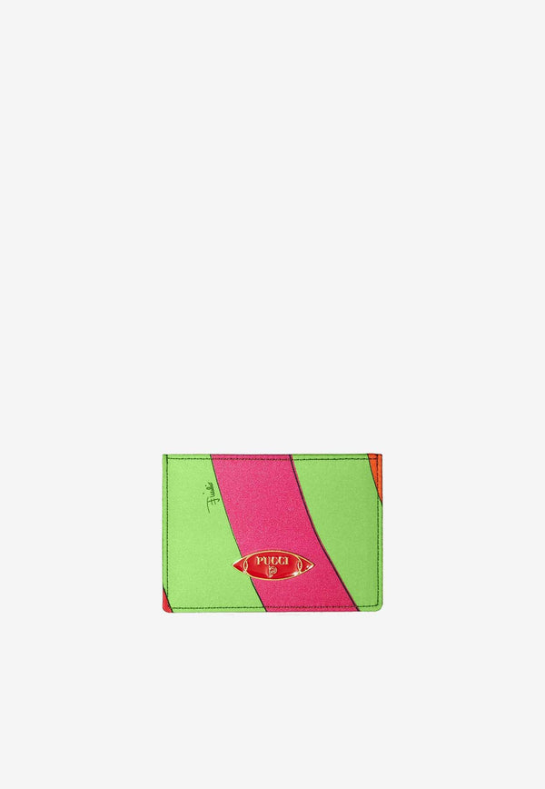 Pucci Iride Print Cardholder 4HSG15 4H151 013 Multicolor