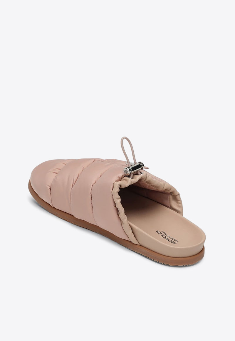 Moncler Mon Pocket Padded Slippers Pink 4M000-40M5080/Q_MONCL-51J